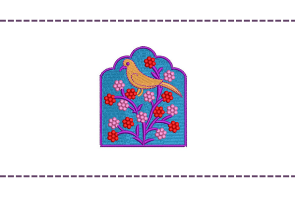 Flower Birds Badge: A Designer’s Review for Handmade Gifts