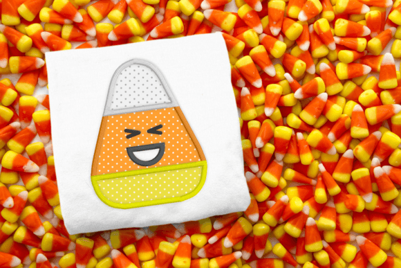Review: Laughing Candy Corn Applique for Halloween Apparel
