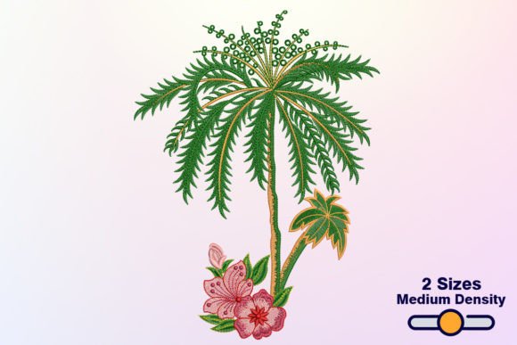 Reviewing Beach Tree and Flower for Embroidery