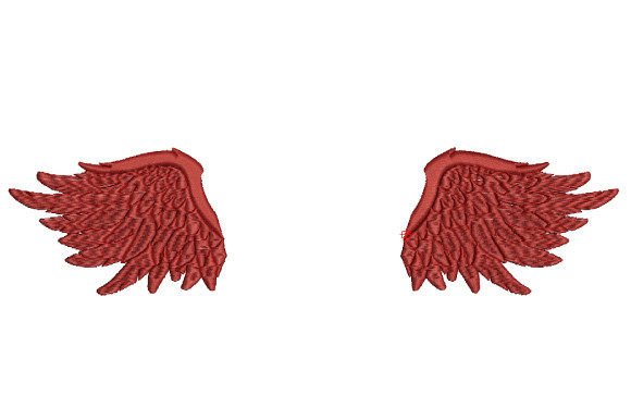 Reviewing Lucifer’s Red Wings for Holiday Embroidery