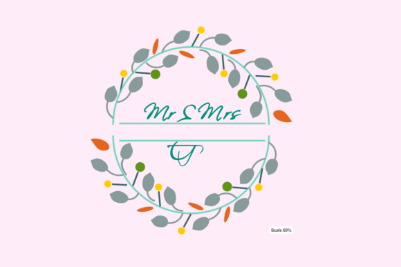 Reviewing the Mr Mrs Monogram Flower Wreath