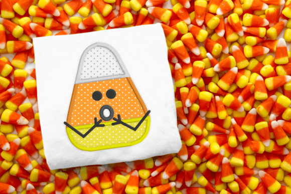 Reviewing the Surprised Candy Corn Applique