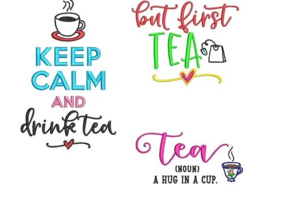 Tea Sayings: A Designer’s Review for Embroidery Projects